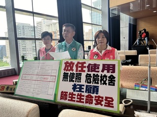 中市83棟校舍無使用執照 教育局：不等於危樓