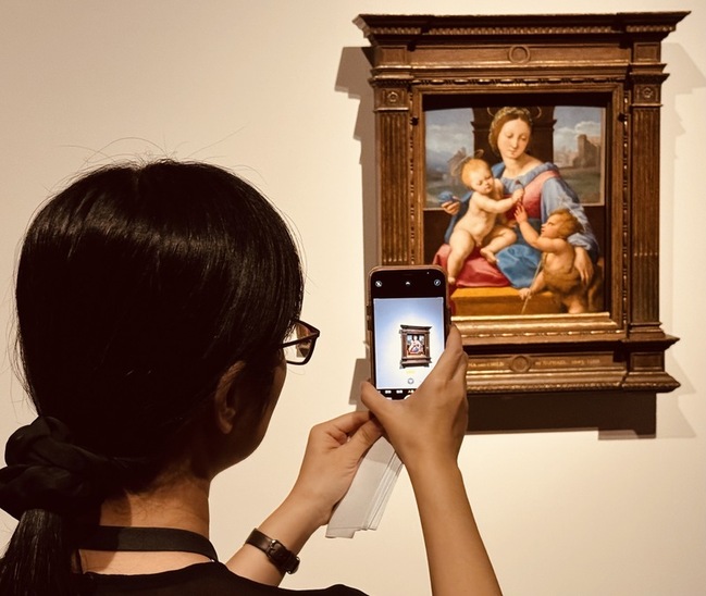 從拉斐爾到梵谷開展 學童穿梭400年西洋繪畫史精華 | 華視新聞