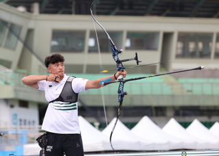 全大運射箭 國體大奧運國手林子翔摘生涯首金