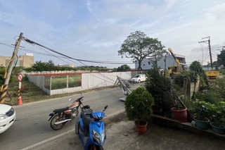 桃園航空城統包商拉斷電桿  大園及蘆竹257戶停電