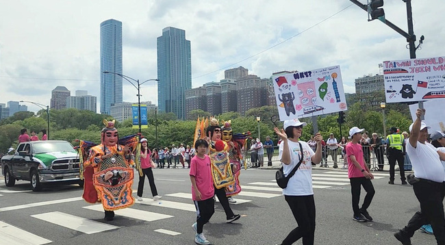 芝加哥僑界參加年度盛事遊行  籲挺台參與WHA | 華視新聞