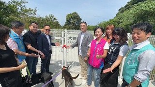 基隆首座寵物公園開幕 市府評估設室內寵物空間