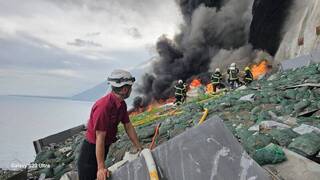 蘇花大清水明隧道火災  延燒約7小時撲滅管制放行