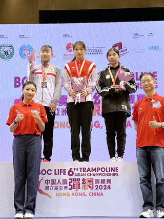 亞洲彈翻床錦標賽  薛家姊弟替台灣帶回1銀1銅