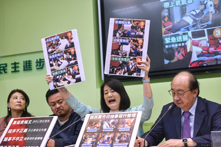 吳思瑤控韓國瑜動員警察帶密錄器對著立委 國會首次