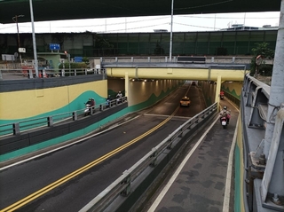 新北三重力行路地下道20日起施工 分段封閉車道