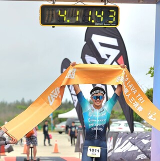 澎湖國際鐵人三項賽  吳承泰與羅紹萍稱王封后