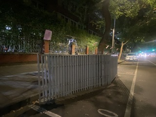 民團串聯集結立法院 警方晚間加強巡邏勤務