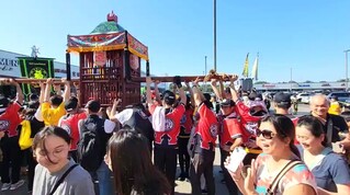 美空服員廣播歡迎媽祖：台灣女神為美國人添好運