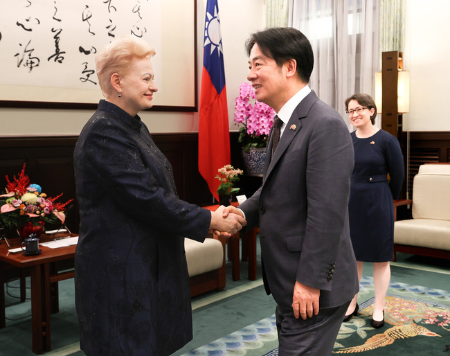 賴總統：台灣立陶宛面臨地緣戰略挑戰  盼加強合作 | 華視新聞