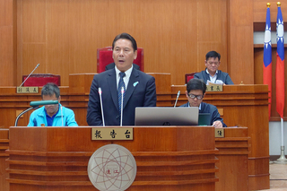 連江縣長王忠銘赴議會報告  中國對台軍演成焦點