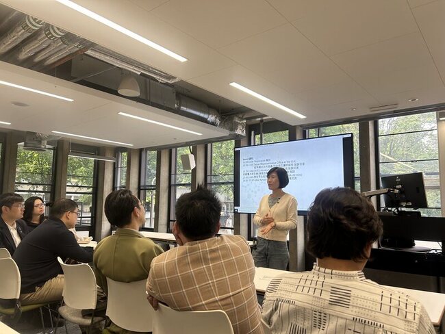 資策會專家陳桂苓倫敦開講 談台灣產業創新AI運用 | 華視新聞
