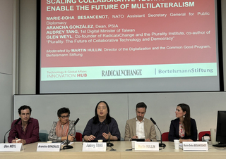 唐鳳受邀巴黎談公民參與  台灣獲讚為民主前緣