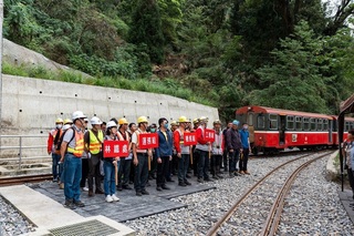 阿里山林鐵將全線通車 演練長隧道災害緊急應變