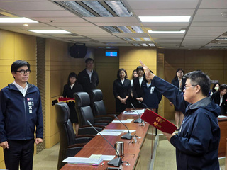 李懷仁就職副市長  陳其邁期許共同促成高雄進步