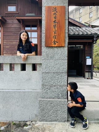 淡水古蹟博物館推小波麗士活動 邀學童體驗警察工作