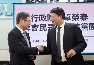 民眾黨立委指覆議案通過機率低 卓榮泰：不一定