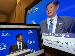 香格里拉對話演說  菲律賓總統籲台海必須和平穩定