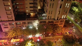 竹北市住宅大樓火警  火勢撲滅未有人員受傷