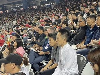 味全龍投手徐若熙先發 美日職逾10隊球探大巨蛋觀賽