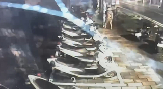 疑不滿遭開單派出所縱火 宜蘭男子拒捕衝撞警車