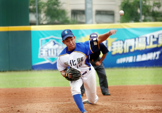 許丞郡新練變速球成武器 玉山盃好投率彰化搶勝