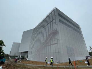 台中新地標綠美圖主體工程完工 預計114年底開館