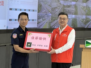 視察端午連假國道疏運 卓榮泰：多利用大眾運輸