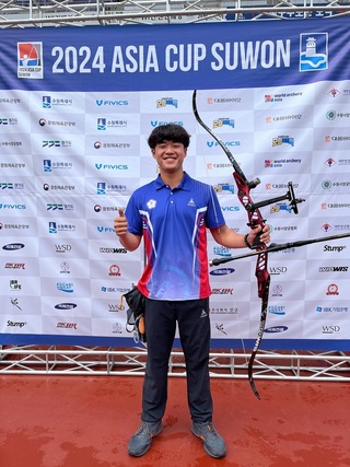 亞洲盃射箭巡迴賽第3站 劉泰言男子反曲弓摘銅