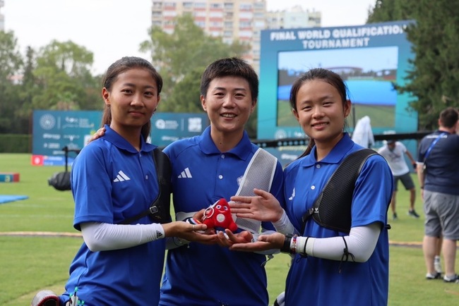 奧運射箭資格賽 台灣女團勝烏克蘭晉4強獲滿額門票 | 華視新聞