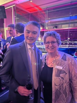 駐墨爾本處長受邀  美使館罕見分享台美代表合照