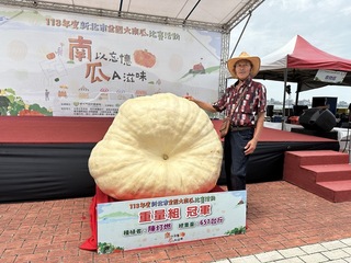 全國大南瓜賽 657台斤南瓜奪冠