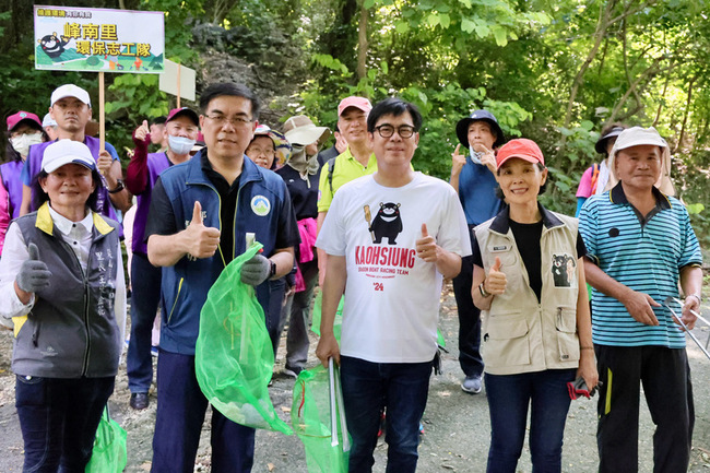 陳其邁邀彭啓明柴山淨山 盼中央多多照顧高雄 | 華視新聞