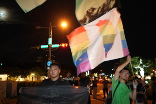 國會職權修法覆議表決前夕 屏東民眾響應青鳥行動