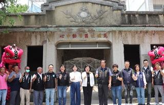 歷史建築雲林元長瓦磘庄集會所  修復工程動土