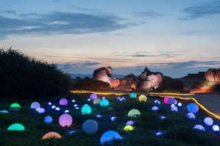 光影科技點亮野柳女王頭  水舞秀展現北海岸風情