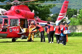 台中土石流及大規模崩塌演習 運用科技強化防災