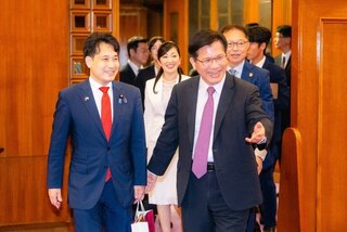 日本參議員：台日如家人般密切 互為命運共同體
