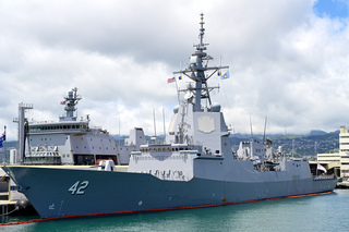 澳洲積極參與印太任務 雪梨號環太軍演秀防空實力