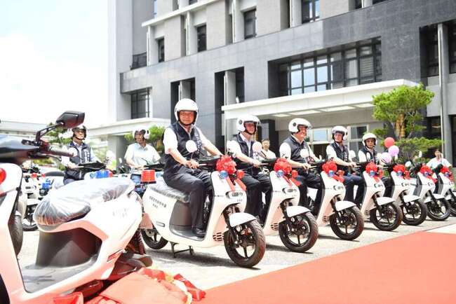 中市購450輛電動機車 捷運警察隊獲15輛強化機動 | 華視新聞