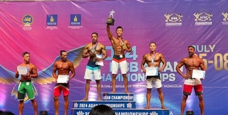 國際健美總會亞洲盃 台灣陳錦煌包辦2金最風光