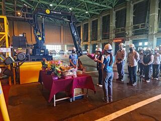 中元普渡推動紙錢集中燒 苗縣辦焚化廠淨爐法會