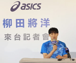日男排前隊長柳田將洋興奮訪台 期待與陳建禎交流
