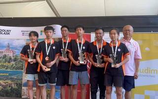 奪世界盃第3、4名 苗縣明仁國中橋牌隊寫紀錄
