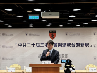 立院決議要求解除限團令 邱垂正：赴陸仍有風險