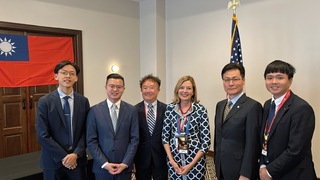 藍觀選團拜會前助卿馬利羅伊斯  感謝長期挺台