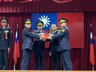 警官布達典禮  侯友宜籲中央勿干預警政人事