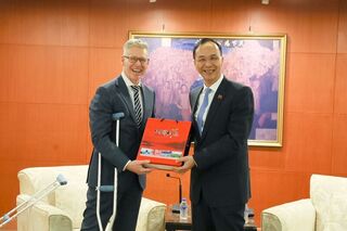 朱立倫會見澳洲代表 盼兩國加深合作