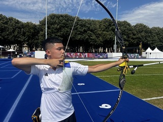 奧運台灣射箭隊勤練習抓風向 午餐開心大啖家鄉味