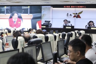 颱風凱米襲台 台南災害應變中心一級開設